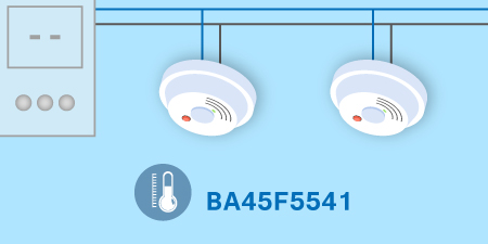 Новый Flash м/к для устройств противопожарной защиты BA45F5541